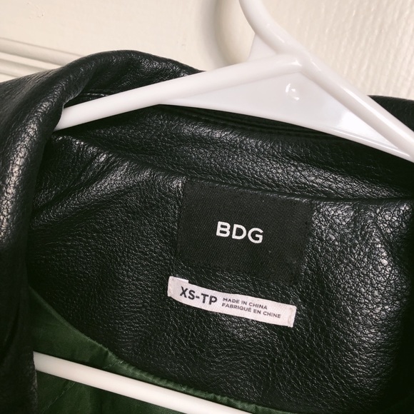 Urban Outfitters BDG Faux Leather Moto Jacket - Picture 3 of 4